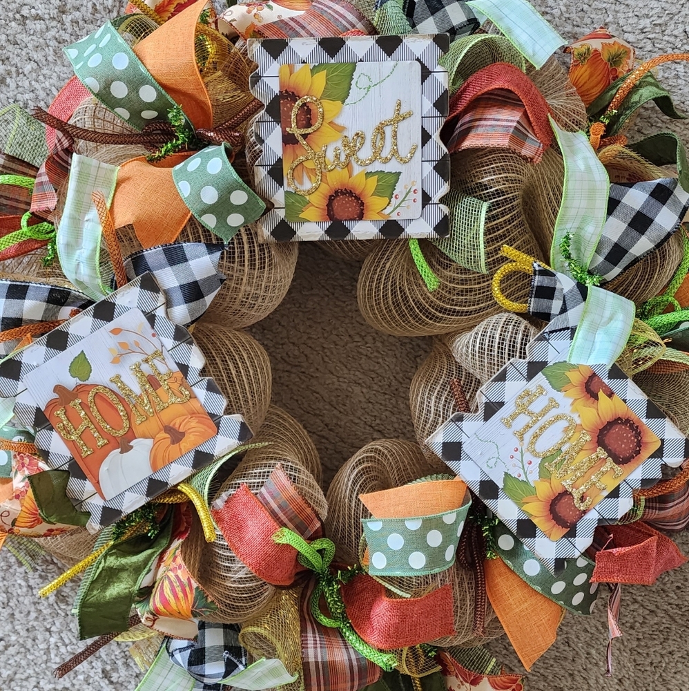 Fall / Thanksgiving Wreath